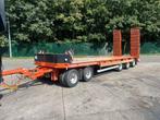 Dieplader aanhanger 5 asser, Ophalen