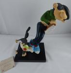 Franquin Gaston Lagaffe staand Leblon Delienne, Verzamelen, Stripfiguren, Ophalen, Guust of Robbedoes, Zo goed als nieuw, Beeldje of Figuurtje