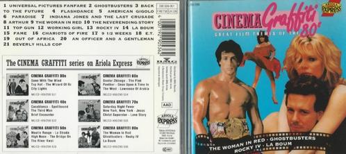 CD * CINEMA GRAFFITI - GREAT FILM THEMES OF THE 80's, CD & DVD, CD | Musiques de film & Bandes son, Comme neuf, Enlèvement ou Envoi