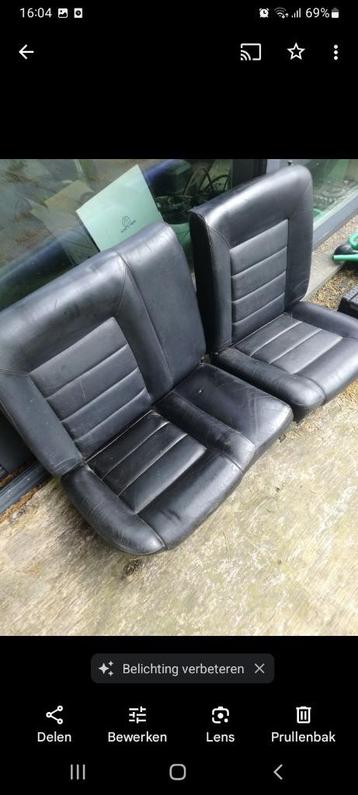 Siège arrière en cuir pour Golf 2 GTI, Autos : Pièces & Accessoires, Habitacle & Garnissage, Enlèvement, Volkswagen