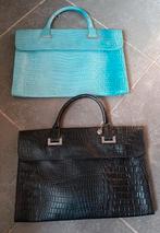 2 handtassen esprit nieuw donkerblauw & azuur samen 10 euro, Ophalen, Nieuw