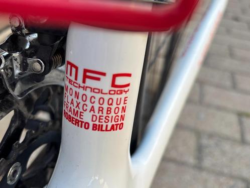koersfiets Museeuw volledig carbon maat 54, Fietsen en Brommers, Fietsen | Racefietsen, Zo goed als nieuw, Heren, 15 tot 20 versnellingen