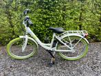 Meisjes fiets 20 inch - Bike Fun Kids - wit/groen, Handrem, Zo goed als nieuw, 20 inch, Ophalen