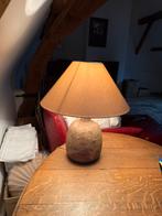 Schemerlamp met voet in aardewerk, Huis en Inrichting, Lampen | Tafellampen, Ophalen, Zo goed als nieuw