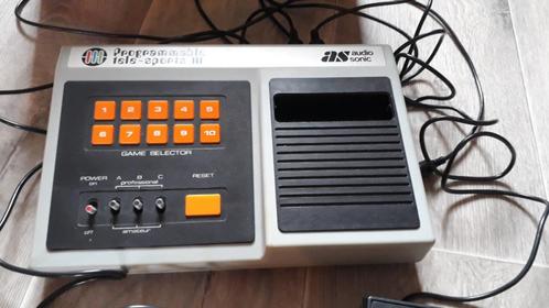 Pongconsole - Tele-Sports III, Games en Spelcomputers, Spelcomputers | Sega, Gebruikt, Met 2 controllers, Ophalen of Verzenden
