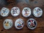 collectie van 7 Disney munten: Mickey Mouse en vrienden, Ophalen of Verzenden, Mickey Mouse, Nieuw