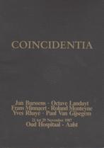 Coincidentia: Jan Burssens, Octave Landuyt, Frans Minnaert,, Ophalen of Verzenden, Gelezen