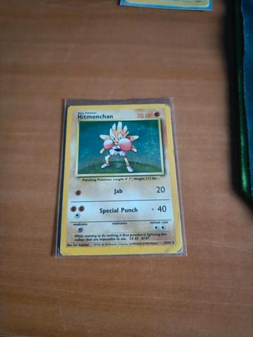 holo Hitmonchan (base set) beschikbaar voor biedingen