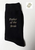 Father of the Bride, Kleding | Heren, Sokken en Kousen, Verzenden, Nieuw, Maat 39 t/m 42, Zwart