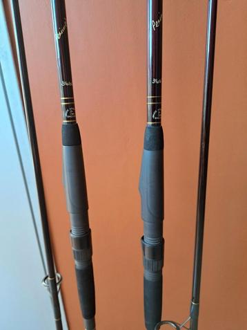 2 Bruce Ashby Perimeter hengels 12ft 3,25lbs, Enlèvement, Comme neuf, Canne à lancer
