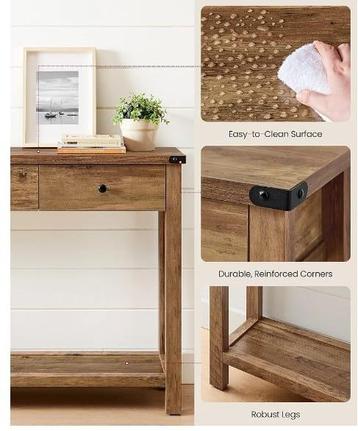 Vasagle Table Console . beschikbaar voor biedingen