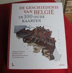 De geschiedenis van België in 100 oude kaarten., Boeken, Ophalen, Nieuw