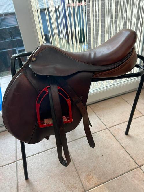 Zadel Eric Thomas, Dieren en Toebehoren, Paarden en Pony's | Zadels, Gebruikt, Springen, Ophalen