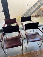 4 vintage stoelen Marcel Brueur, Huis en Inrichting, Gebruikt, Vintage, Ophalen of Verzenden, Vier