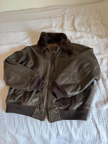 Blouson cuir Avirex Type B-15 vintage USA Air Force beschikbaar voor biedingen