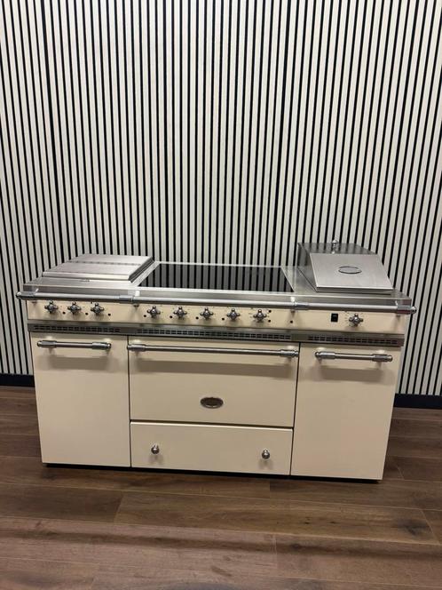 Luxe Lacanche Fornuis met 4 zones Lavagrill & Friteuse 150cm, Elektronische apparatuur, Fornuizen, Inductie, Ophalen of Verzenden