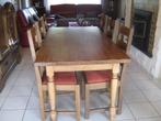 tafel en 6 stoelen, Huis en Inrichting, Tafels | Eettafels, Ophalen