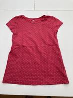 Gestipte T-shirt roze - H&M - maat 134/140, Kinderen en Baby's, Kinderkleding | Maat 134, Gebruikt, Meisje, Ophalen of Verzenden