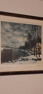 SAVERYS ALBERT litho Leie in de winter, Ophalen