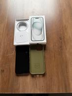 Apple iPhone 15 met Hoesje, 128 GB, IPhone 15, 88 %, Comme neuf