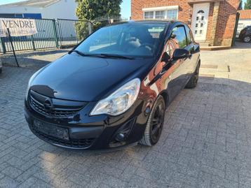 opel corsa 1.3 multijet diesel, Auto's, Opel, Euro 5, 4 cilinders, Zwart, Particulier