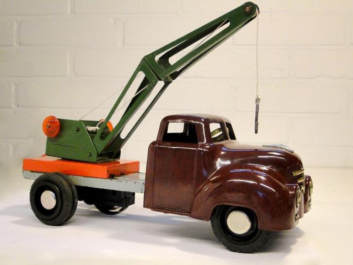 Grote Bakelieten MSW - VEB Kraanwagen, Antiek en Kunst, Antiek | Speelgoed, Verzenden