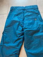 toffe, appelblauwzeegroene skibroek maat 38 - 40  NIEUWSTAAT, Ophalen of Verzenden, Zo goed als nieuw, Maat 38/40 (M), Broek