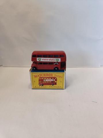 Matchbox Lesney « BPW » 5C London Routemaster Bus et D-box, Enlèvement ou Envoi, Comme neuf