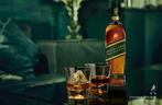 Johnnie Walker Green Label 15 years Whisky Whiskey - Scotch, Overige typen, Gebruikt, Ophalen of Verzenden