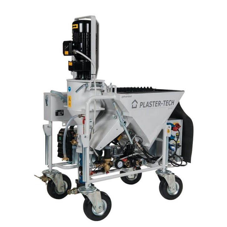 Pleistermachine plastertech max evolution 230v, Zakelijke goederen, Machines en Bouw | Pompen en Compressoren, Ophalen