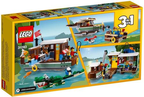 LEGO 31093 Boothuis aan de rivier 3 in 1, Kinderen en Baby's, Speelgoed | Duplo en Lego, Nieuw, Lego, Complete set, Ophalen of Verzenden