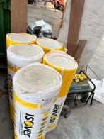 Laine de verre 0,035 x 60 d'épaisseur, Bricolage & Construction, Isolation & Étanchéité, Enlèvement, Comme neuf, Laine de verre