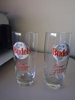 2x glas budels bier 2000, Ophalen of Verzenden, Zo goed als nieuw, Glas of Glazen