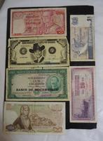 Bankbiljetten wereldwijd 👀😎🕵️‍♀️😍 6 stuks, Postzegels en Munten, Ophalen of Verzenden, Bankbiljetten
