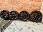 Zwarte Lichtmetalen velgen Renault (grand) Scenic, Auto-onderdelen, Banden en Velgen, Ophalen, 20 inch, Band(en)