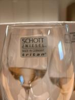 Witte wijnglazen Schot Zwiesel made Germany, Collections, Verres & Petits Verres, Enlèvement ou Envoi