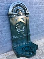 Fontaine sur pied, aluminium, robinet en laiton, vert, Jardin & Terrasse, Pièces d'eau & Fontaines, Enlèvement ou Envoi, Aluminium