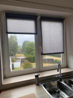 2 Stores gris foncés Brico, Huis en Inrichting, Stoffering | Gordijnen en Lamellen, Ophalen, Zo goed als nieuw, Grijs