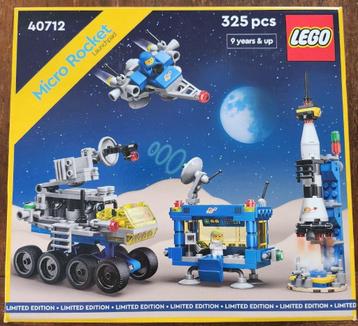 Lego 40712 Micro Rocket Launchpad uit 2024 - Nieuw! beschikbaar voor biedingen