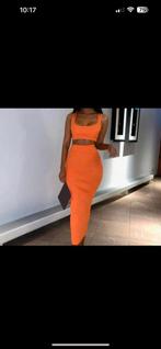 Set double orange, Vêtements | Femmes, Robes, Comme neuf, Enlèvement ou Envoi, Orange