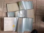Classeurs / mappen met elk 100 plastiekjes, Ophalen, Gebruikt