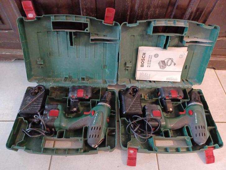 2 x Bosch 14.4 accu boormachine / vijsmachine, Doe-het-zelf en Bouw, Gereedschap | Boormachines, Gebruikt, Boormachine, Ophalen of Verzenden