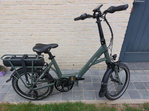 Veloci Hopper elektrische plooifiets vouwfiets, Fietsen en Brommers, Elektrische fietsen, Zo goed als nieuw, Overige merken, 50 km per accu of meer