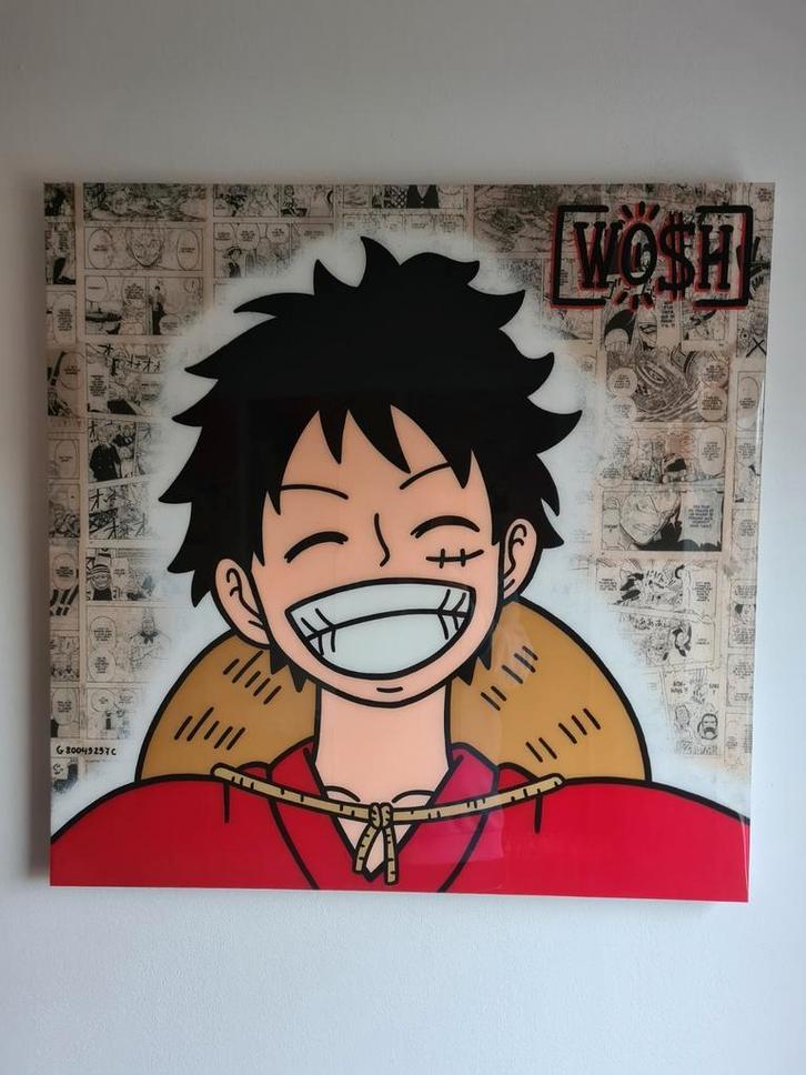 Popart, kunst, wanddecoratie, WO$H, Antiek en Kunst, Kunst | Schilderijen | Modern, Ophalen of Verzenden