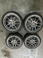 Alessio velgen met banden 17 inch (mini/bmw) 205/40/17, 205 mm, 17 inch, Banden en Velgen, Gebruikt