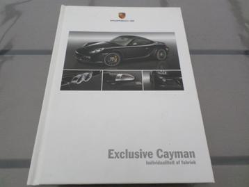 Livre exclusif à la Porsche Cayman 2008