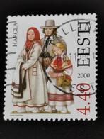 Estland 2000 - klederdracht Hargia, Ophalen of Verzenden, Gestempeld