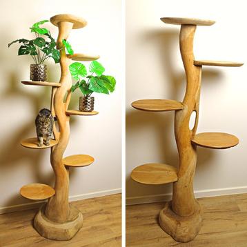 Feline-Fine Tree Sculpture plantenrek of kattenboom beschikbaar voor biedingen