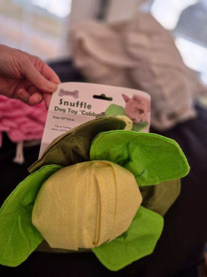 Hondenspeelgoed snuffel - Geel - Putte, Dieren en Toebehoren, Hondenspeelgoed, Nieuw, Ophalen of Verzenden