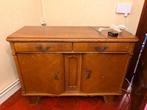 Buffet bas en chêne massif, Maison & Meubles, Armoires | Buffets, Enlèvement, Comme neuf, Chêne, Avec tiroir(s)